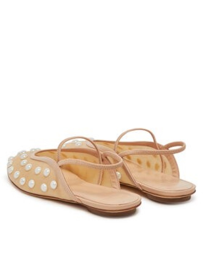 Weekend Max Mara Sandały 2515521155600 Beżowy