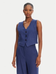 Marella Kamizelka Anemone 2515151012 Niebieski Regular Fit