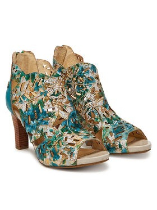 Laura Vita Sandały Albane 048 Niebieski