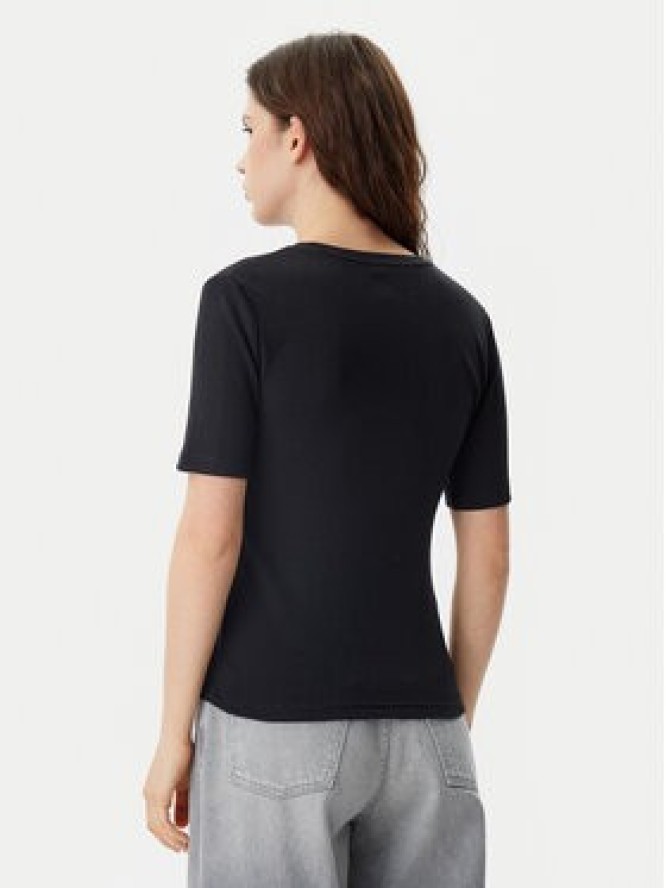 Gap T-Shirt 679172-00 Czarny Stretch Fit
