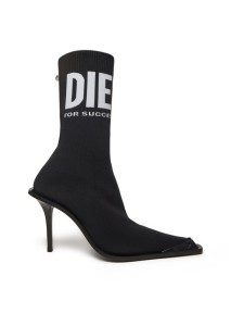 Diesel Botki D-Tona Y03492P3120 H4644 Czarny