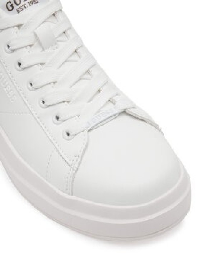 Guess Sneakersy FLJBIN LEA12 Biały