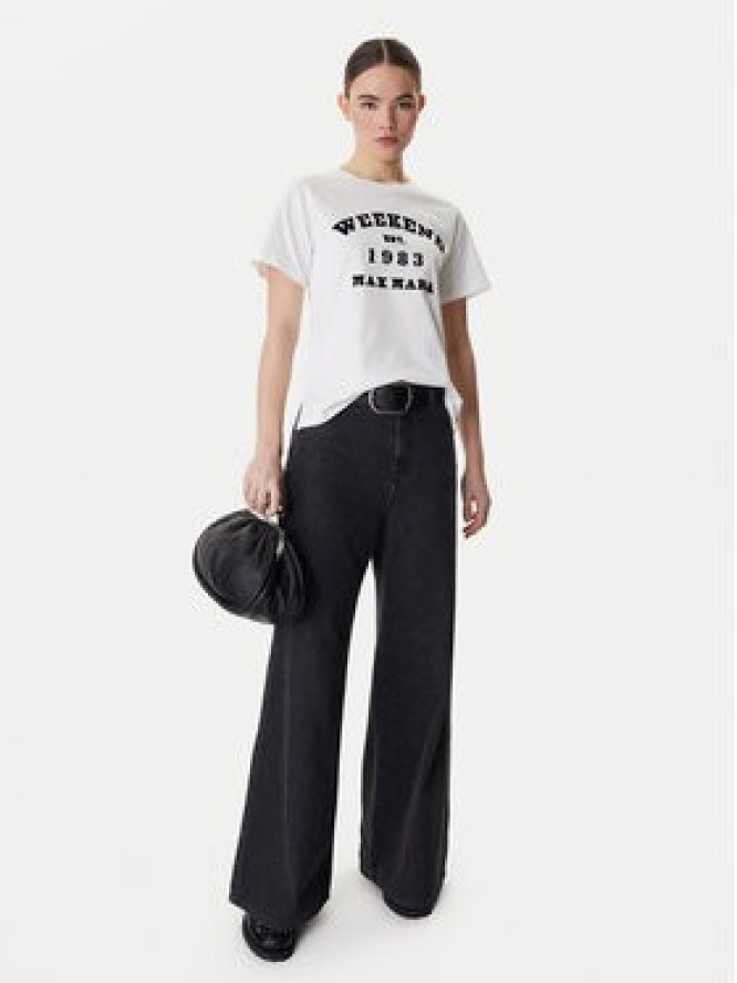 Weekend Max Mara Jeansy Vega 2615181041 Czarny Wide Leg