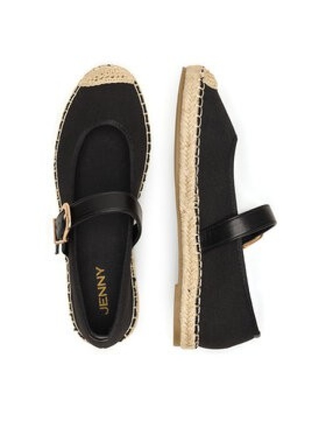 JENNY Espadryle WSS21535-01 Czarny