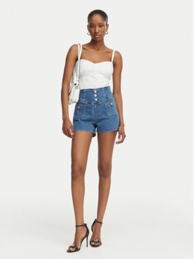 Guess Top W6GH47 W1880 Biały Classic Fit