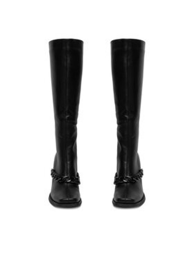 DeeZee Kozaki 7366 3-BLACK PU Czarny