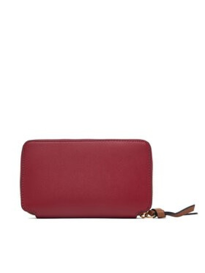 Tommy Hilfiger Portfel Th Leather Med Za Wallet AW0AW18939 Czerwony