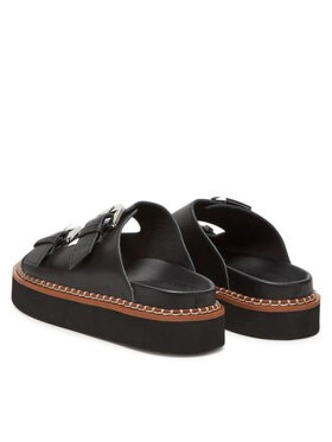 Coccinelle Klapki E4 SOF 17 03 01 Czarny