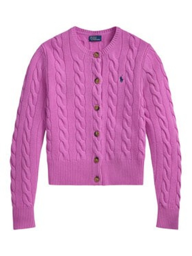 Polo Ralph Lauren Kardigan 211972104510 Różowy Slim Fit