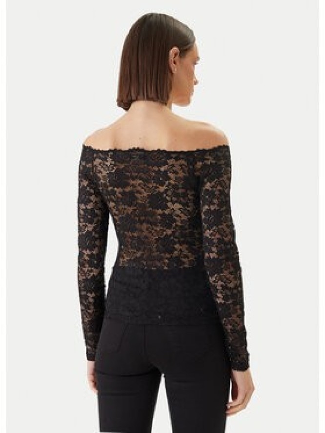 Morgan Bluzka 251-TKISS Czarny Slim Fit