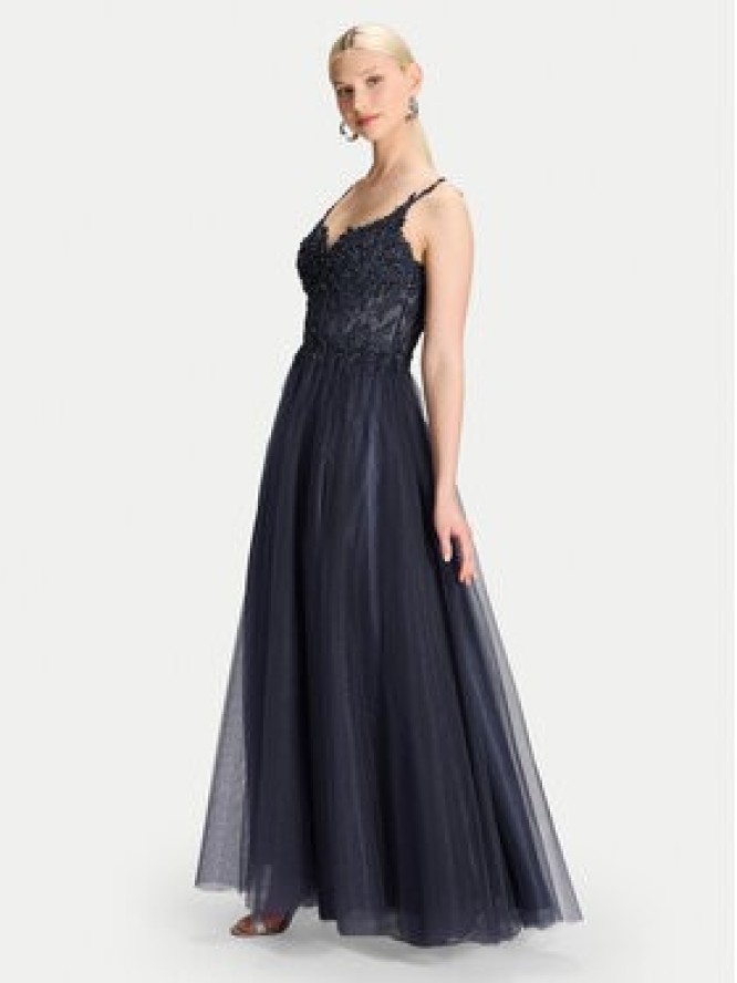Hey Kyla Sukienka wieczorowa 5AK025HK Granatowy Regular Fit