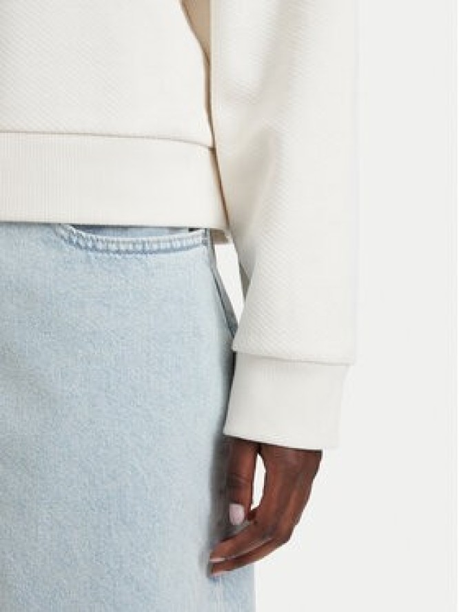 HUGO Bluza Dismoolie B 50566506 Kremowy Relaxed Fit