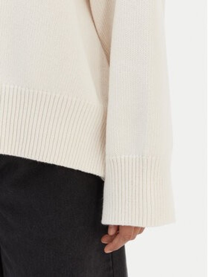 HUGO Sweter Shelly B 50554217 Écru Oversize