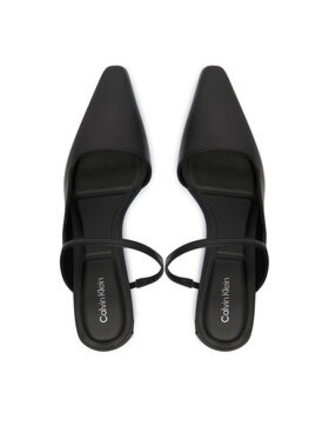 Calvin Klein Klapki Set Back Heel Pump Lth HW0HW02801 Czarny
