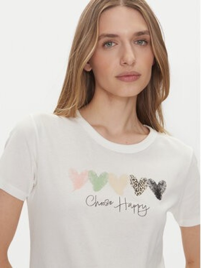 JDY T-Shirt Michigan 15311702 Biały Regular Fit