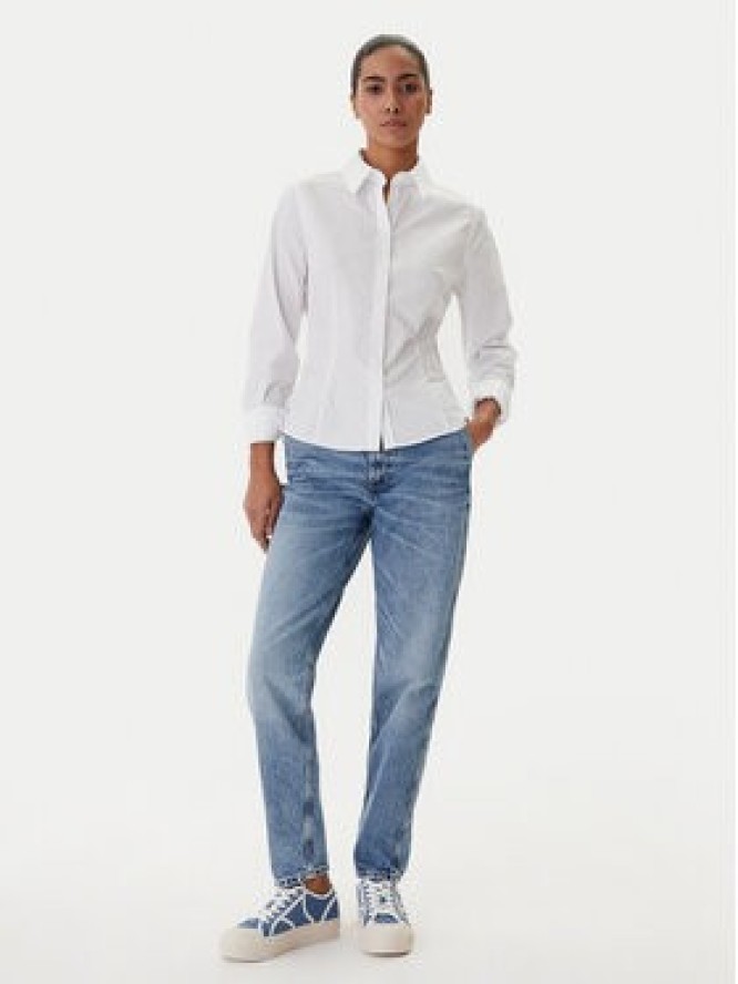 Guess Jeans Koszula W6RH66 WH7P1 Biały Regular Fit