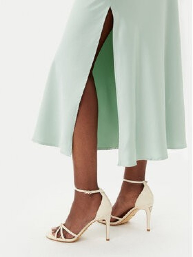 Imperial Sukienka koktajlowa AEAOJBA Zielony Regular Fit