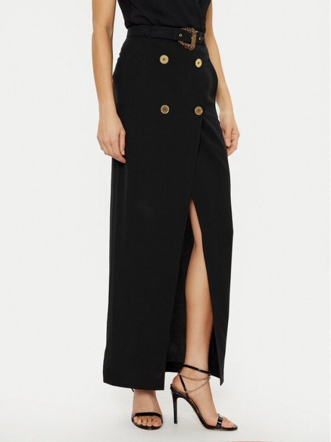 Versace Jeans Couture Spódnica maxi 78HAE802 N0432 Czarny Regular Fit
