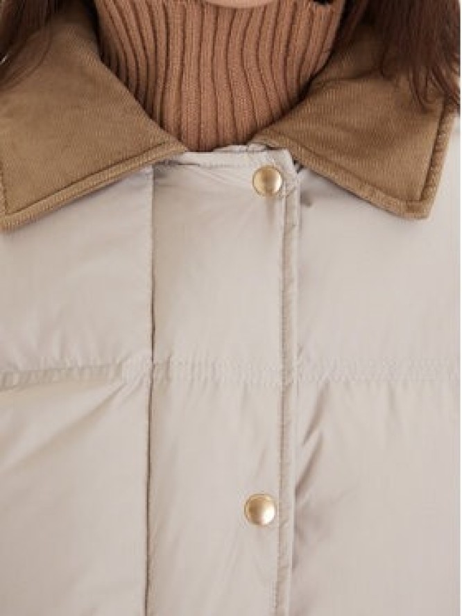 Marc O'Polo Kurtka puchowa 509 1119 70099 Écru Regular Fit