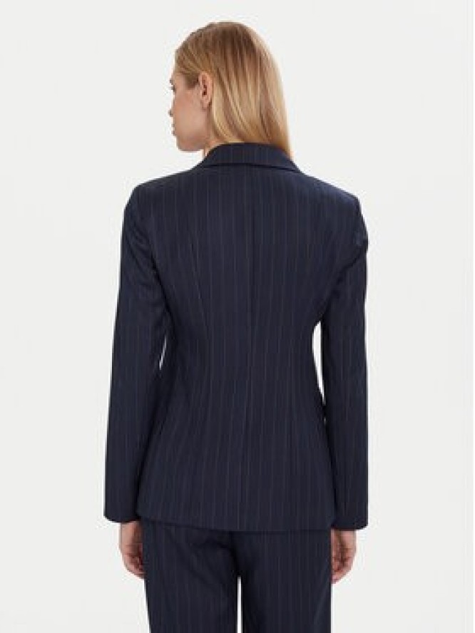 Maryley Marynarka 25IB139/M17 Granatowy Regular Fit