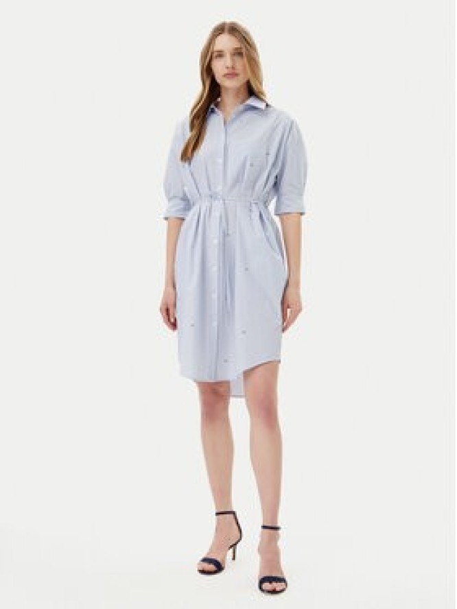 JOOP! Jeans Sukienka koszulowa Dua 30046173 Błękitny Relaxed Fit