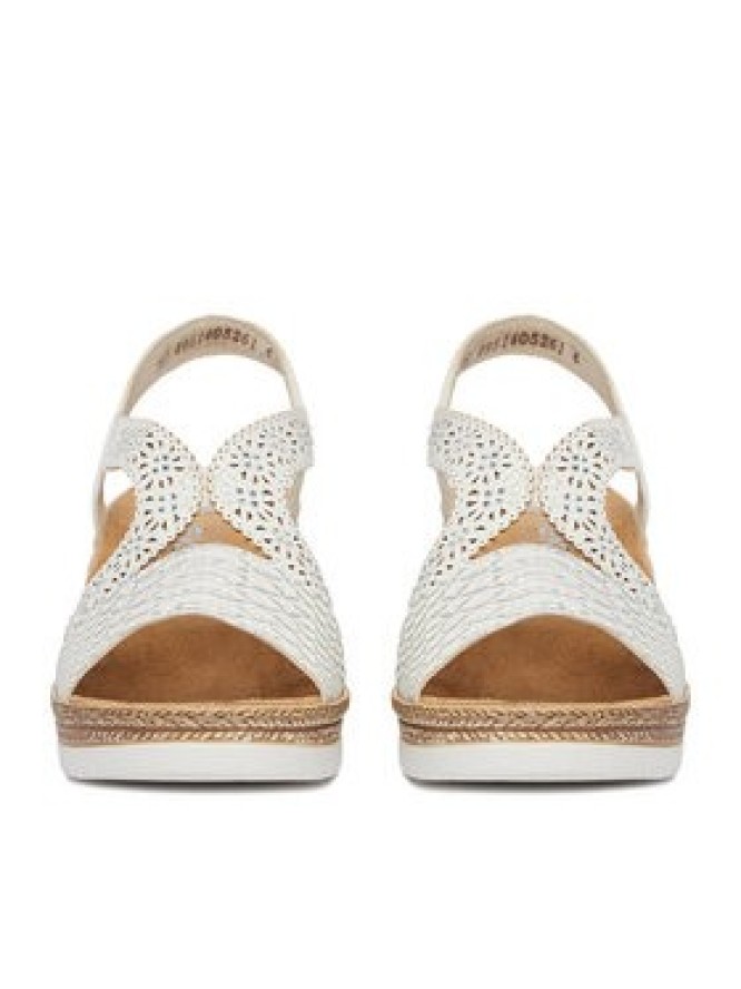 Rieker Sandały CEO-61916-80 Biały