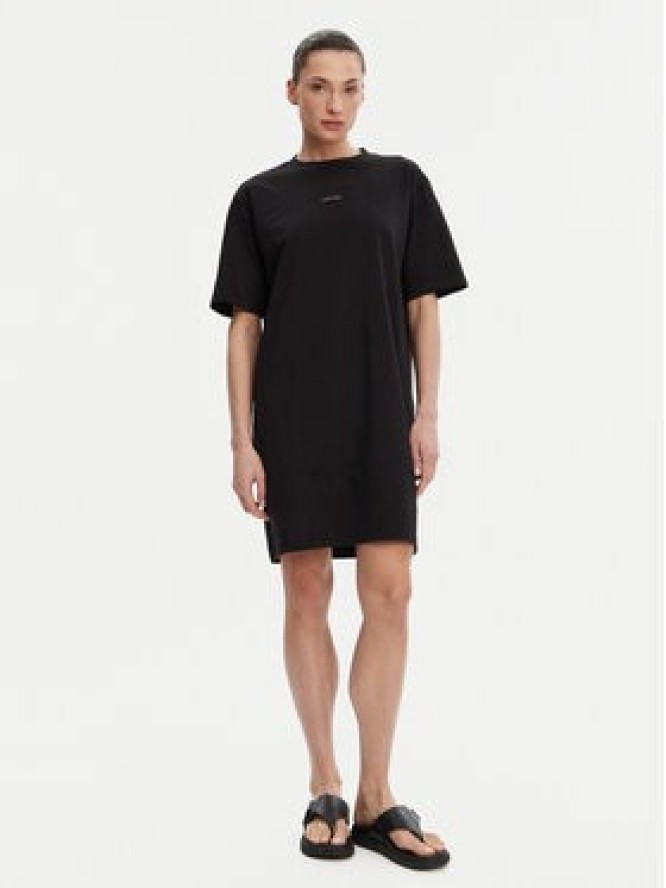 Calvin Klein Jeans Sukienka codzienna J20J225289 Czarny Relaxed Fit