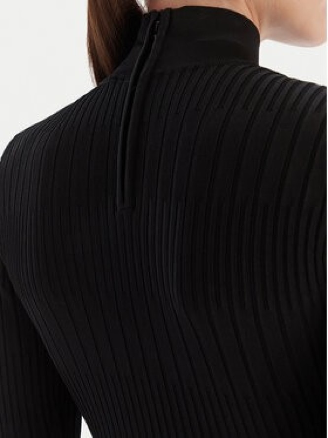 Marciano Guess Sukienka dzianinowa 5BGK52 5881Z Czarny Slim Fit