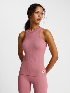 Damski bezszwowy tank top Hummel Pulse