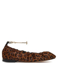 TWINSET Baleriny 252TCP224 Brązowy