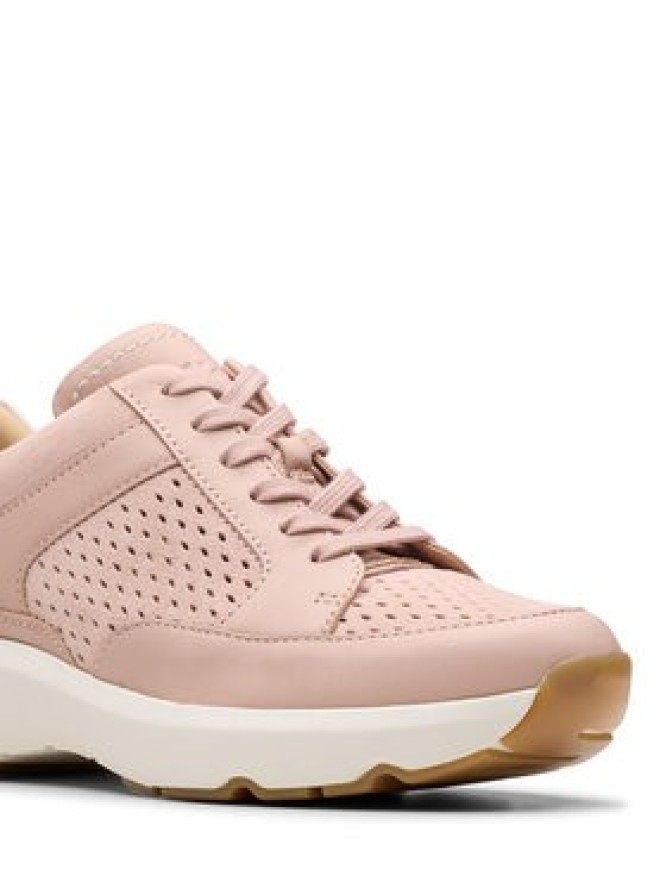 Clarks Sneakersy Tivoli Walk 26181465 Różowy