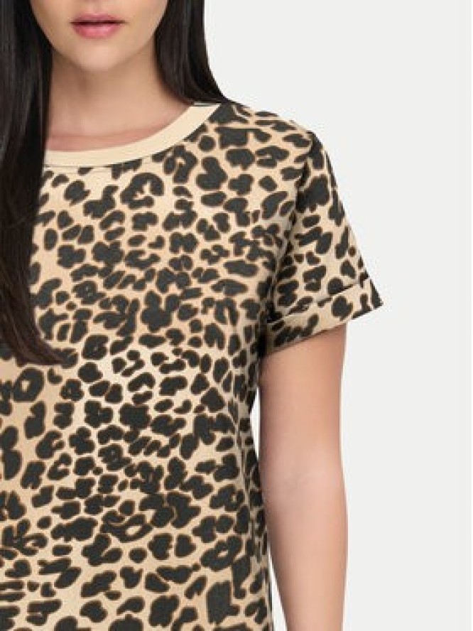 JDY Sukienka codzienna New Ivy 15298074 Brązowy Regular Fit