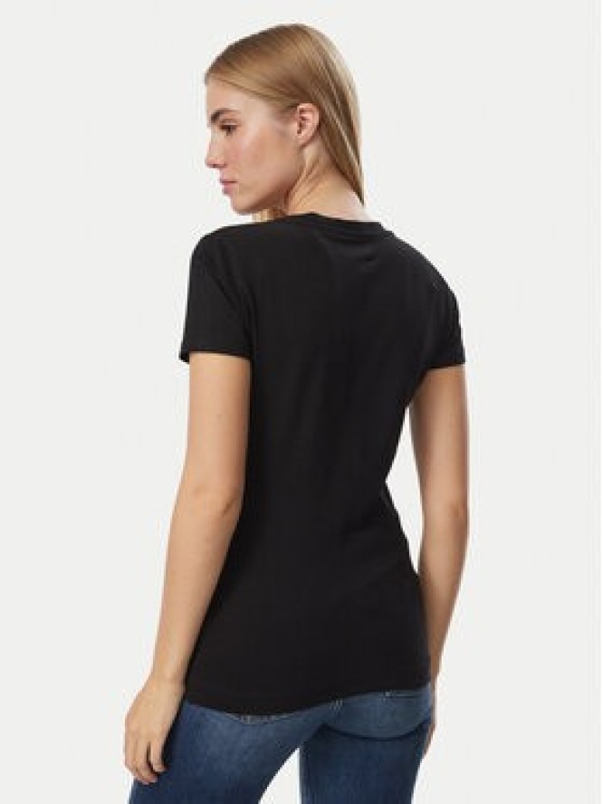 Guess T-Shirt W6BI26 K6047 Czarny Regular Fit