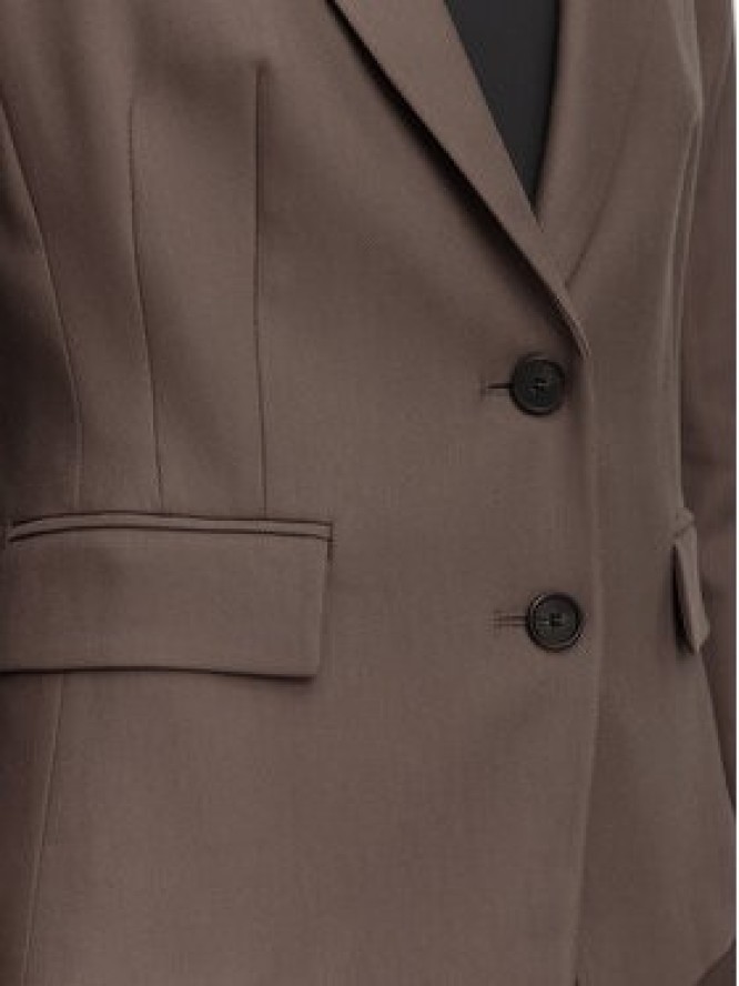 BOSS Marynarka Jia18 50564479 Brązowy Slim Fit