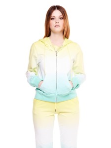 Bluza z bawełna z kaptur na co dzień na siłownię