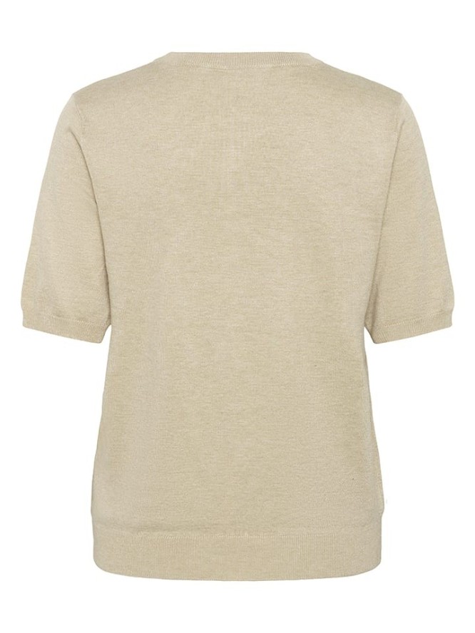 Kaffe Sweter w kolorze beżowym rozmiar: XXL