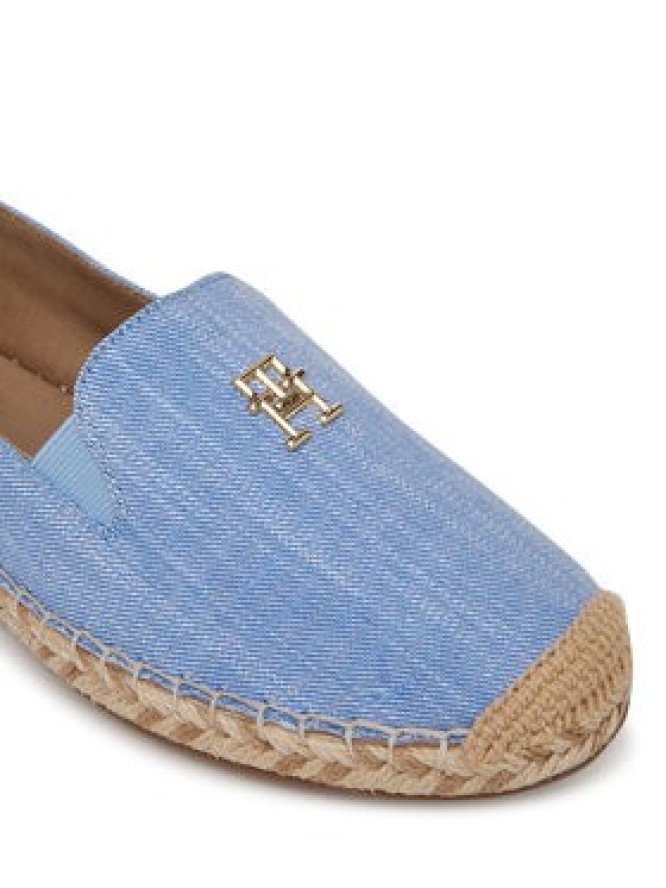 Tommy Hilfiger Espadryle Chambray Espadrille FW0FW08539 Niebieski