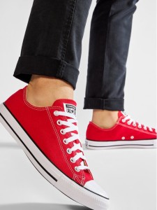 Converse Trampki Chuck Taylor All Star Ox M9696C Czerwony