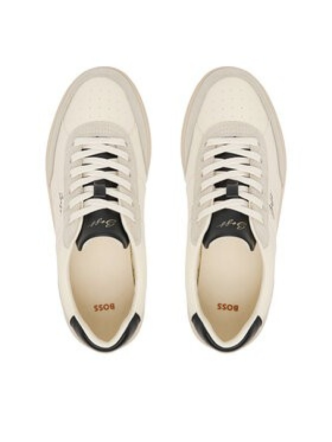 BOSS Sneakersy Everlynn 50563385 Écru