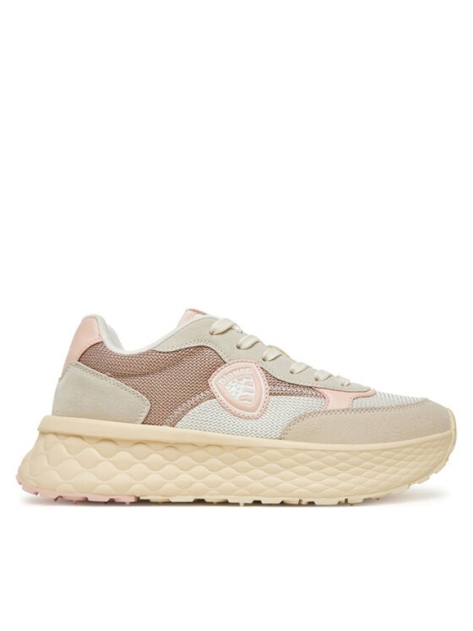 Blauer Sneakersy q-roa-34893 Beżowy
