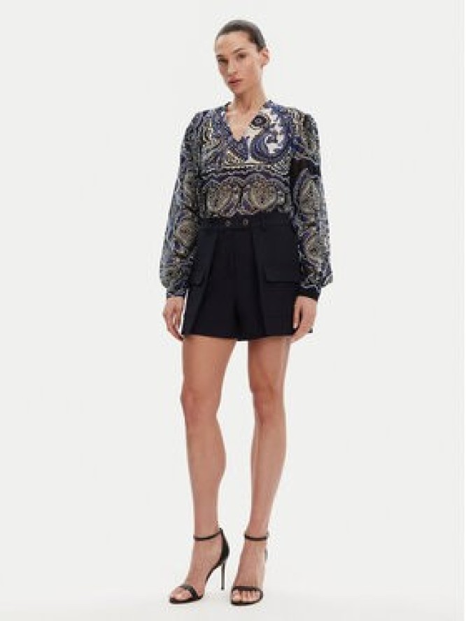 Morgan Bluzka 251-OJAL.F Granatowy Regular Fit