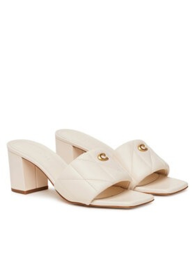 Coach Klapki Holly CAS87 Écru