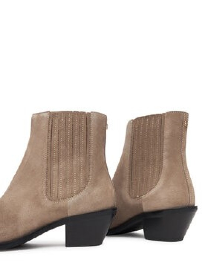 BOSS Botki Niara 50548781 Brązowy