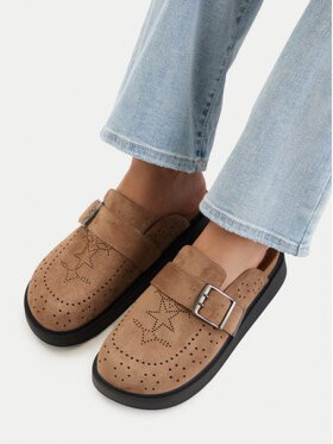 Guess Jeans Klapki EO-HY2T709-3 Beżowy