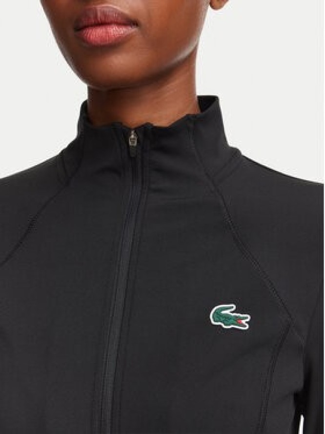 Lacoste Bluza techniczna SF0145 Czarny Slim Fit