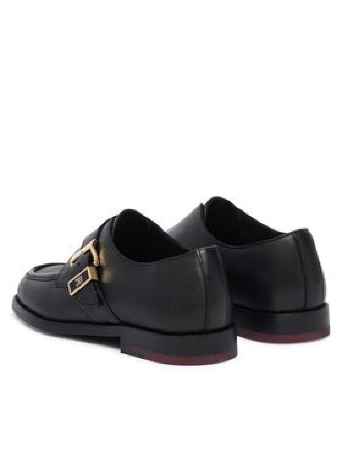 Tommy Hilfiger Półbuty Th Buckle Moc Toe Loafers FW0FW09536 Czarny