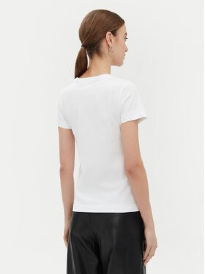 PINKO T-Shirt Bussolotto 100355 Biały Regular Fit