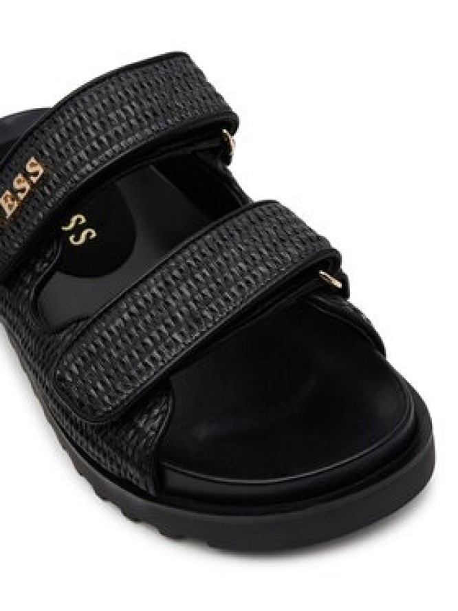 Guess Klapki Fadeliza FLJFDE FAP19 Czarny