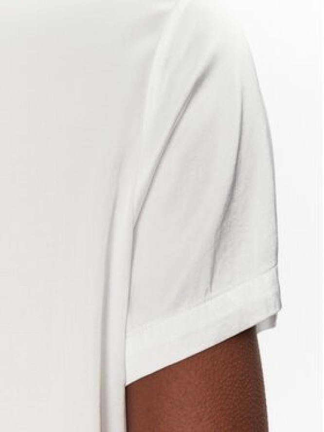 ViCOLO Bluzka TD0007 Biały Relaxed Fit