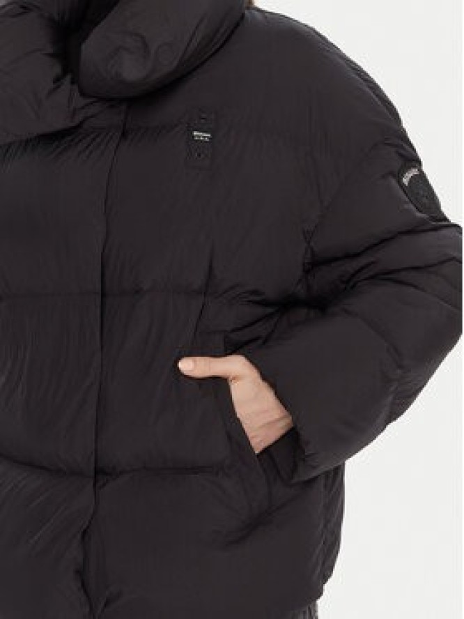 Blauer Kurtka zimowa 25WBLDC03166 Czarny Regular Fit